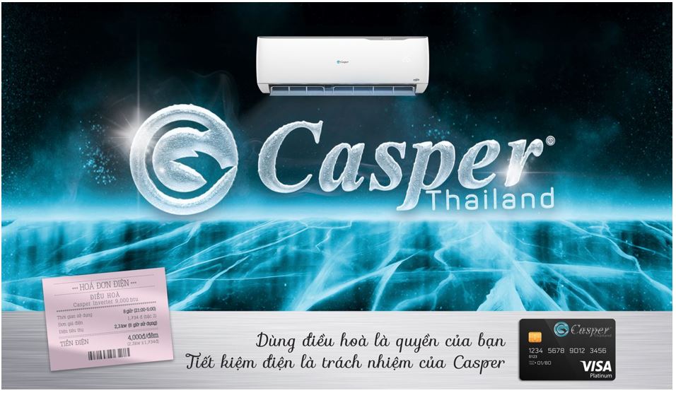 Điều hòa Casper GC-18IS33 - Giá thành phải chăng, tiết kiệm từng đồng
