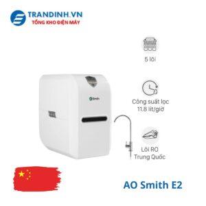 Máy lọc nước AO Smith E2 | 5 lõi lọc, RO-Side Stream, 11.8 lít/giờ 3 AO Smith E2