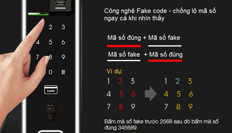 Khóa thông minh, khóa vân tay EPIC 8000L 5 KHÓA VÂN TAY EPIC 8000L