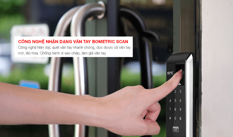 KHÓA ĐIỆN TỬ EPIC 8000L REMOTE 3 EPIC 8000L 9 1