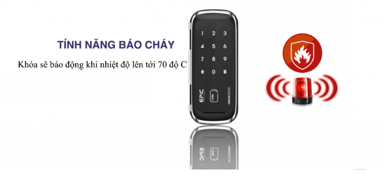 KHÓA CỬA ĐIỆN TỬ EPIC ES-303 GS R 3 ES 303 GS R 3 1