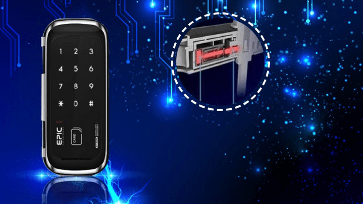 KHÓA CỬA ĐIỆN TỬ EPIC ES-303 GS R 6 ES 303 GS R 6 1