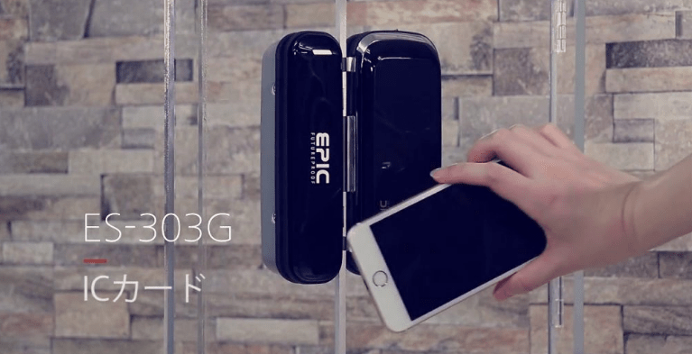 KHÓA CỬA ĐIỆN TỬ EPIC ES-303 GS R 11 Hình ảnh sản phẩm lắp đặt cho công ty