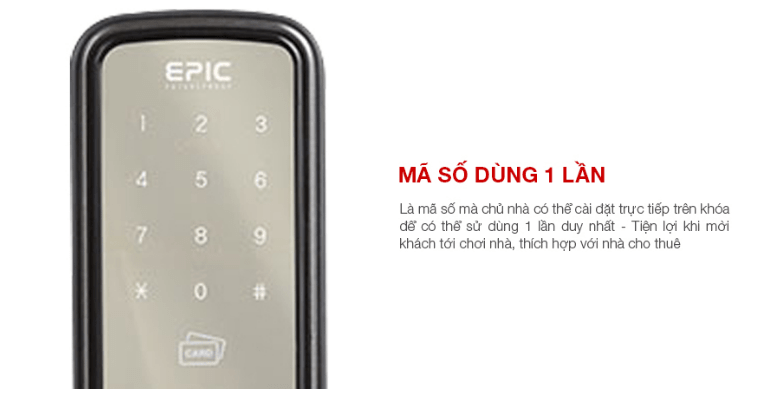 KHÓA ĐIỆN TỬ EPIC EPIC ES 7000K 6 ES 7000K 3 2