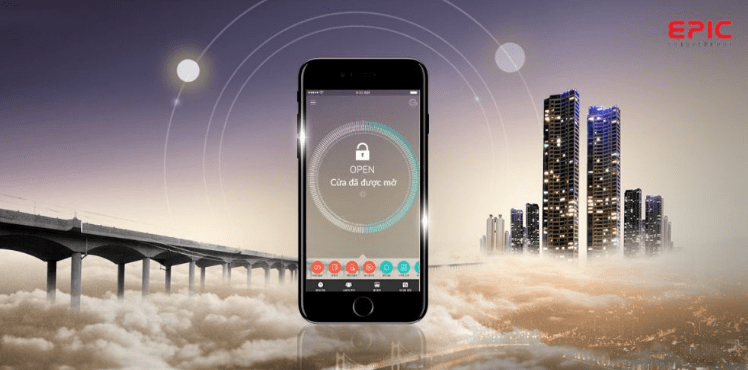 KHÓA VÂN TAY EPIC ES-F700G 9 KHÓA VÂN TAY EPIC ES-F700G