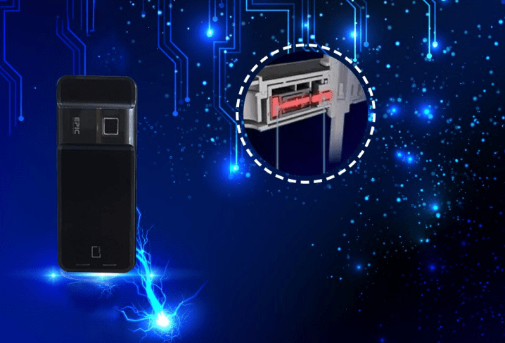 KHÓA VÂN TAY EPIC ES-F700G 4 Nâng cao bảo vệ tính năng chống sốc điện