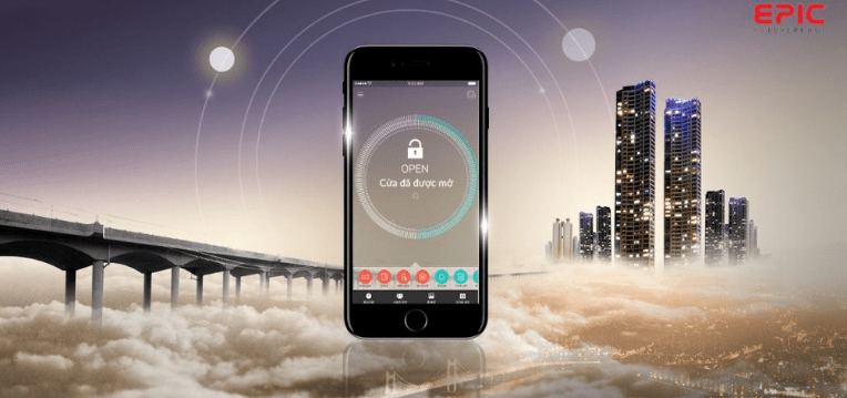 Khoá điện tử Epic 9000K 10 KHÓA ĐIỆN TỬ EPIC ES F9000K