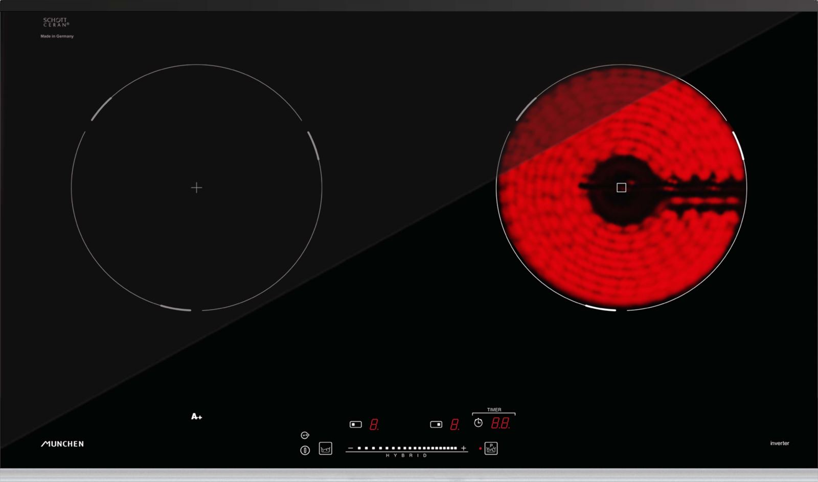 Bếp điện từ Munchen GM 6629S, bếp từ thế hệ mới, nhập khẩu nguyên chiếc từ Germany
