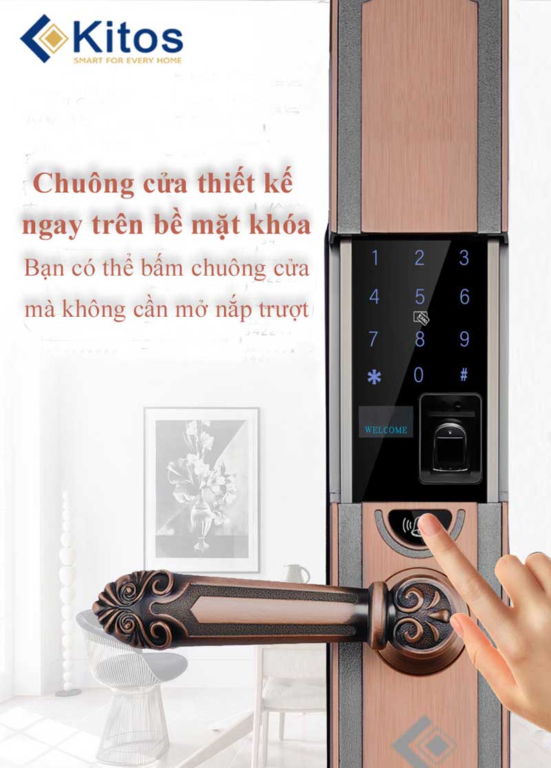 Khóa vân tay tân cổ điển Kitos C500 12 Kitos C500 13 min