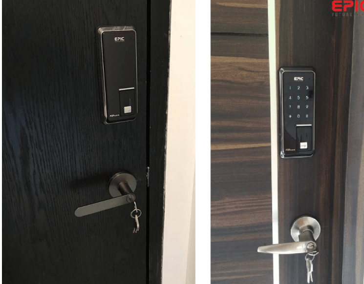 KHÓA VÂN TAY EPIC POPSCAN HOOK 9 Hình ảnh lắp đặt ở một số căn hộ