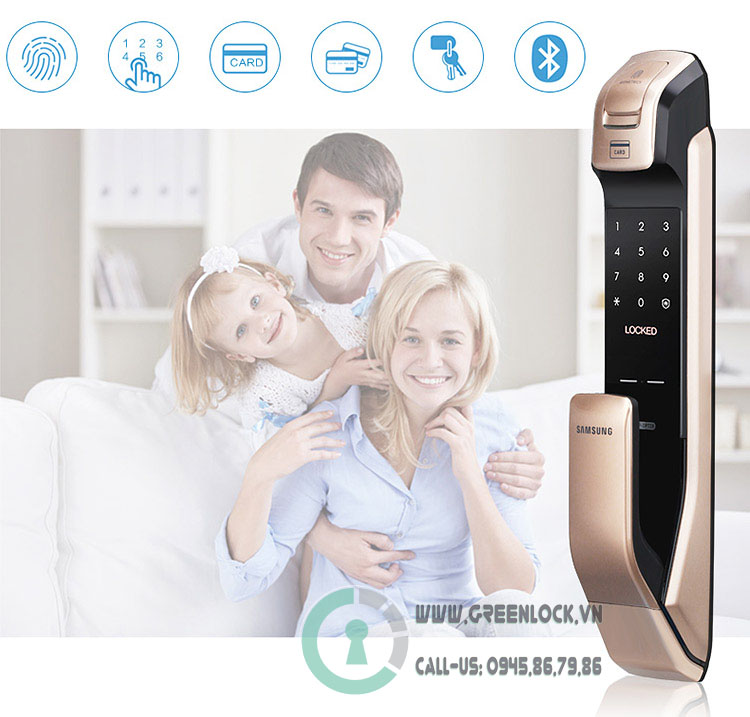 KHÓA VÂN TAY SAMSUNG SHP DP728 BRONZE (NORMAL MORT) 13 SAMSUNG SHP DP728 SILVER 1 2