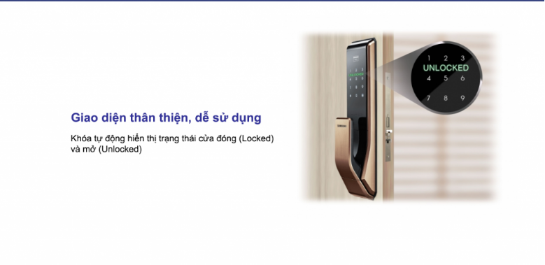 KHÓA CỬA ĐIỆN TỬ SAMSUNG SHS-P717LMK/EN 7 SAMSUNG SHS P717 13 2 1