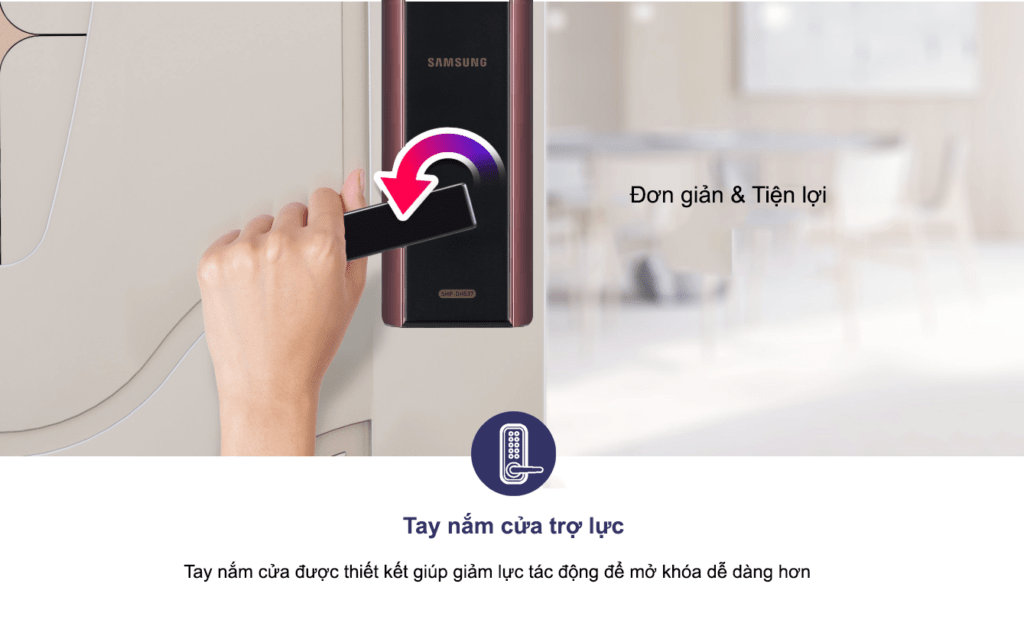 KHÓA THẺ TỪ SAMSUNG SHP DH 537 MC/EN