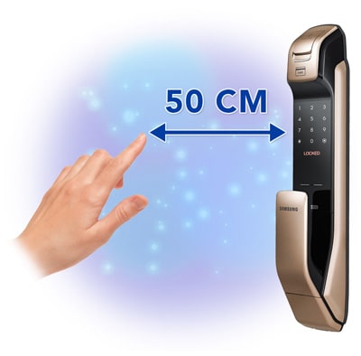 KHÓA VÂN TAY SAMSUNG SHP-DP728 GOLD (NORMAL MORT)