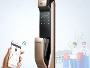 KHÓA VÂN TAY SAMSUNG SHP-DP728 GOLD (NORMAL MORT)