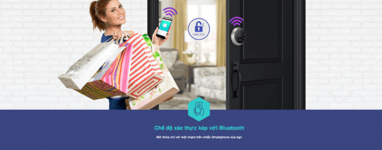 KHÓA THÔNG MINH SAMSUNG SHP-DS705 4 KHÓA THÔNG MINH SAMSUNG SHP-DS705