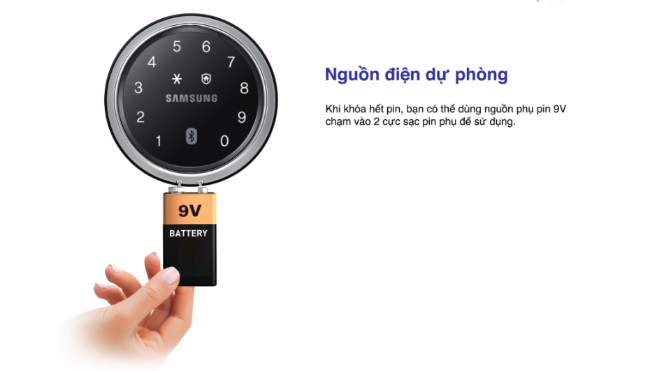 KHÓA THÔNG MINH SAMSUNG SHP-DS705 13 SHP DS705 3 1 1