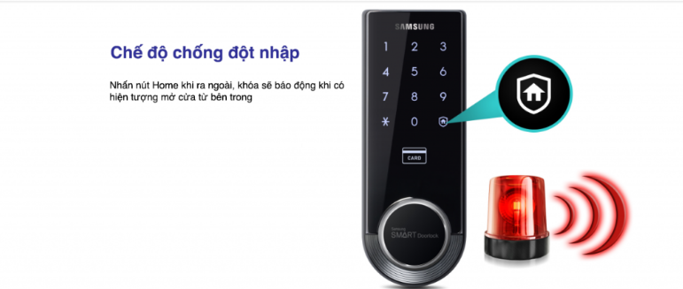 KHÓA CỬA ĐIỆN TỬ SAMSUNG SHS 3321 5 KHÓA CỬA ĐIỆN TỬ SAMSUNG SHS 3321