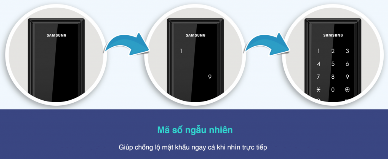 KHÓA CỬA ĐIỆN TỬ SAMSUNG SHS-H505FMK/EN 3 KHÓA CỬA ĐIỆN TỬ SAMSUNG SHS-H505FMK/EN