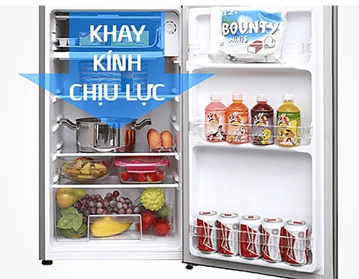 TOP 5 tủ lạnh giá rẻ dưới 3 triệu bán chạy nhất hiện nay 51 Tủ Lạnh Mini Electrolux 90 lít EUM0900SA - Giá: 2.590.000đ