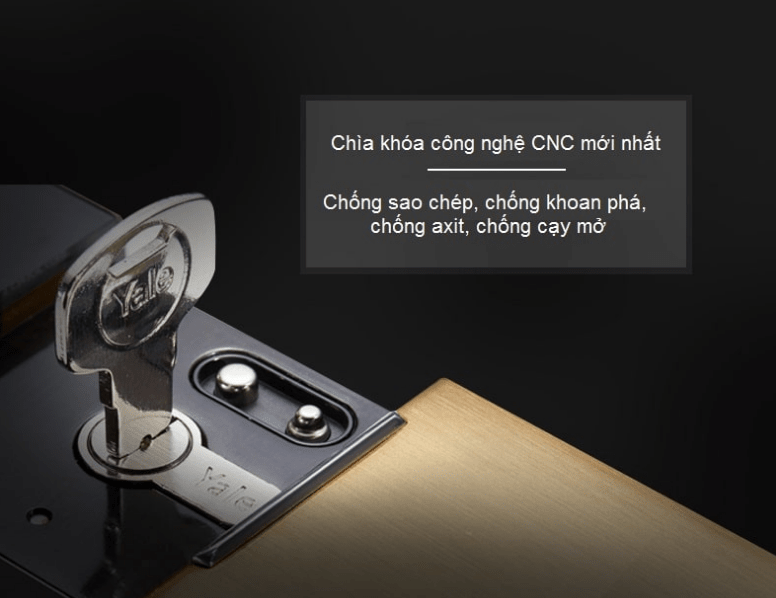 Khóa thông minh, khóa thẻ từ Yale 3109 4 KHÓA THẺ TỪ YALE 3109