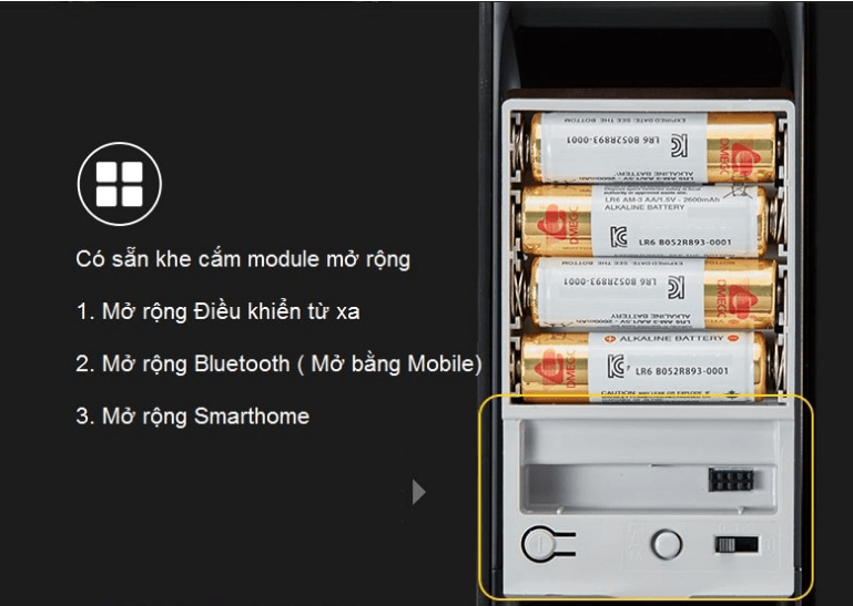 Khóa thông minh, khóa thẻ từ Yale 3109 6 KHÓA THẺ TỪ YALE 3109