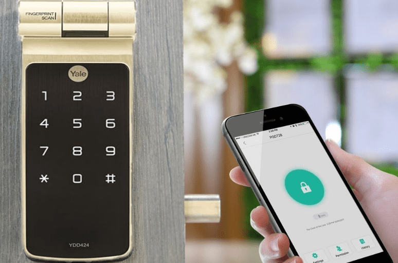 Khóa vân tay YALE YDD 424+