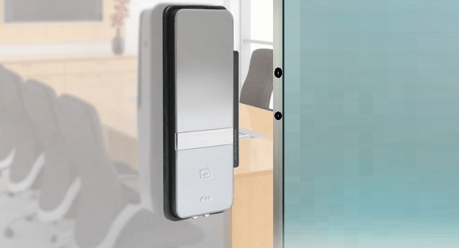 KHÓA CỬA KÍNH YALE YDG 313 11 Khóa vân tay Yale YDG 313