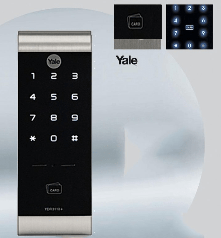 KHÓA THẺ TỪ YALE YDR 3110+ 1 YDR 3110 1 1