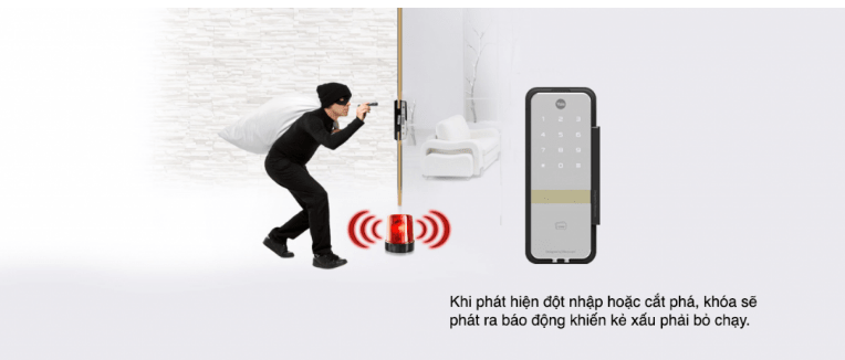 KHÓA ĐIỆN TỬ YALE YDR 323 6 YDR 323 11 1