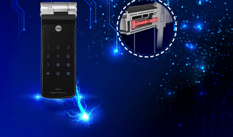 KHÓA THẺ TỪ YALE YDR 3110+ 5 Hệ thống chống sốc điện chống tĩnh điện