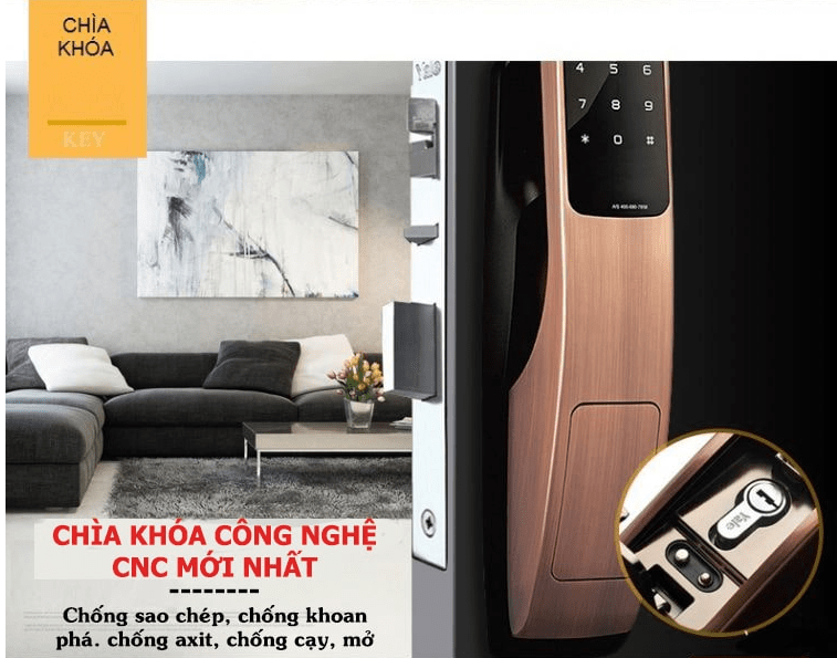 Chìa khóa công nghệ CNC mới nhất.