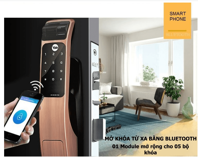 Mở khóa từ xa bằng Bluetooth