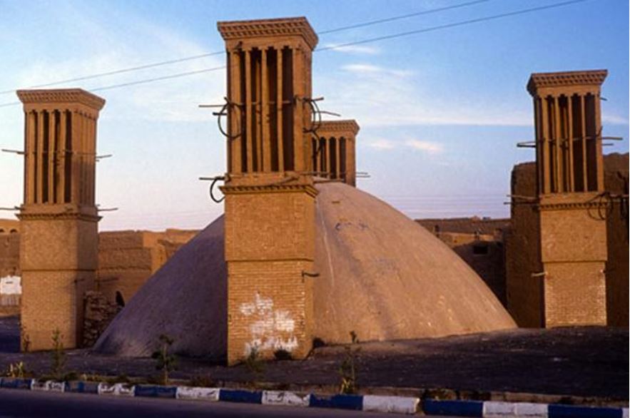 Hình ảnh: Mô hình làm mát của người Ba Tư