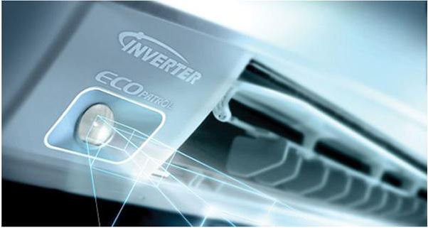 Hình ảnh: Máy lạnh ngày nay sử dụng công nghệ Inverter tiết kiệm năng lượng