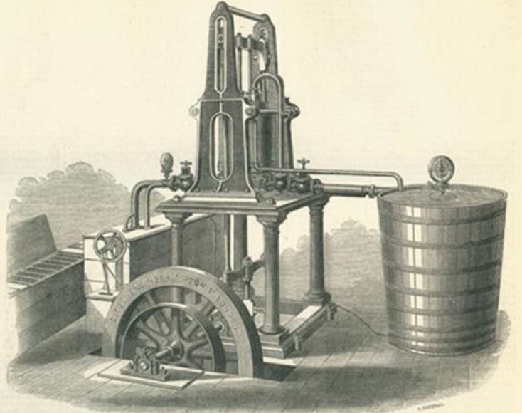 Hình ảnh: Cỗ máy tạo băng của Harrison