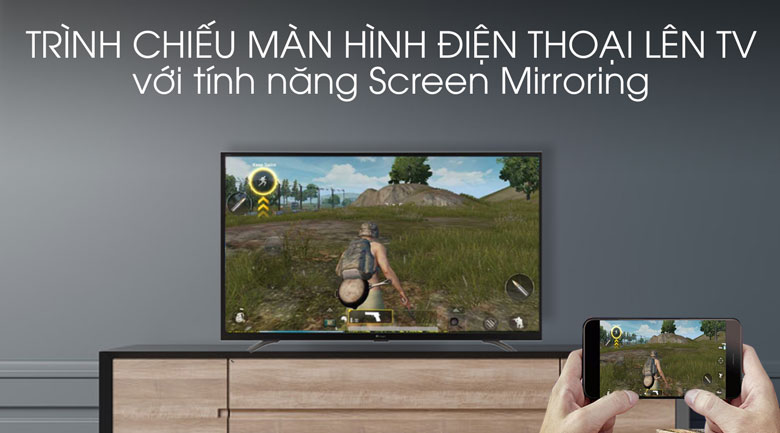 Chia sẻ nội dung từ điện thoại lên màn hình Tivi qua Screen Mirroring