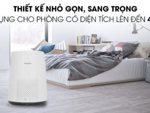 Máy lọc không khí Philips AC0820/10 5 Máy lọc không khí AC0820/10 thiết kế nhỏ gọn không chiếm nhiều diện tích không gian
