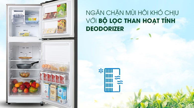 Khử đi các mùi hôi khó chịu của thức ăn với bộ lọc than hoạt tính Deodorizer