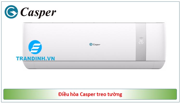 Bảng mã lỗi điều hòa Casper Inverter loại treo tường