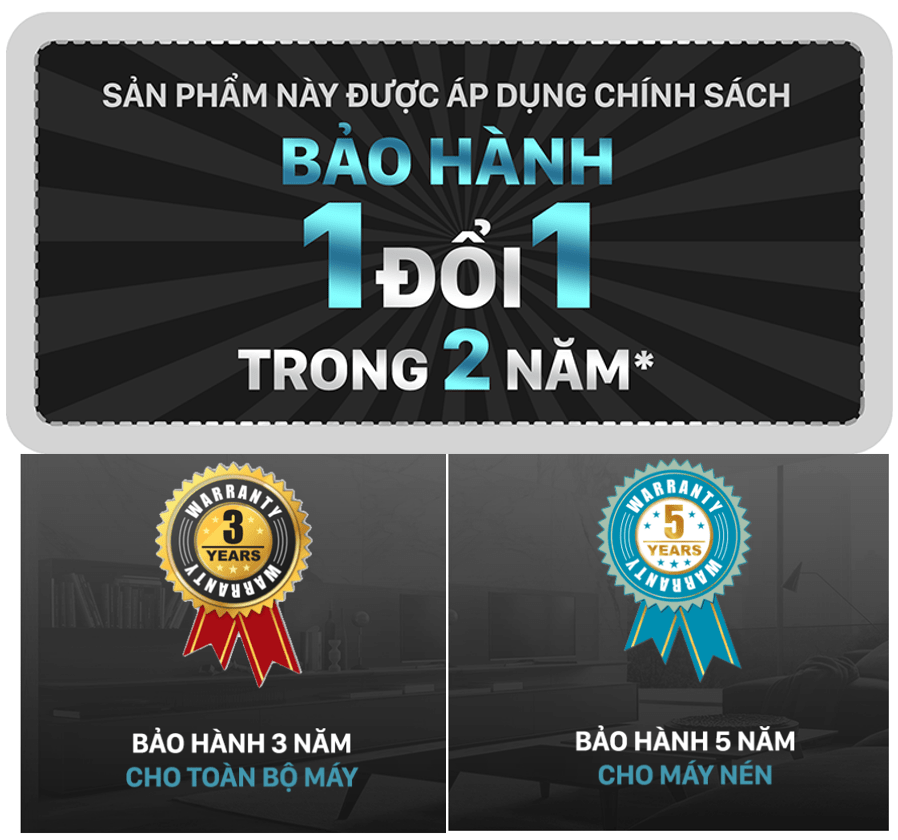 Máy lạnh điều hòa casper của nước nào ?【Tìm hiểu ngay 】 19 Chế độ bảo hành điều hoà casper