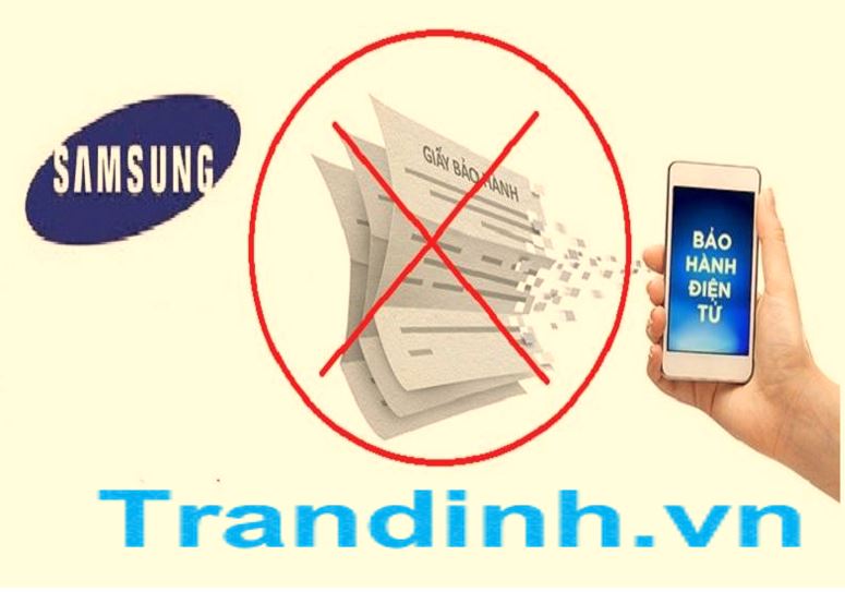 Bảo hành tivi samsung và Trung tâm bảo hành toàn quốc 1 Không còn sử dụng phiếu giấy bảo hành tivi Samsung nữa