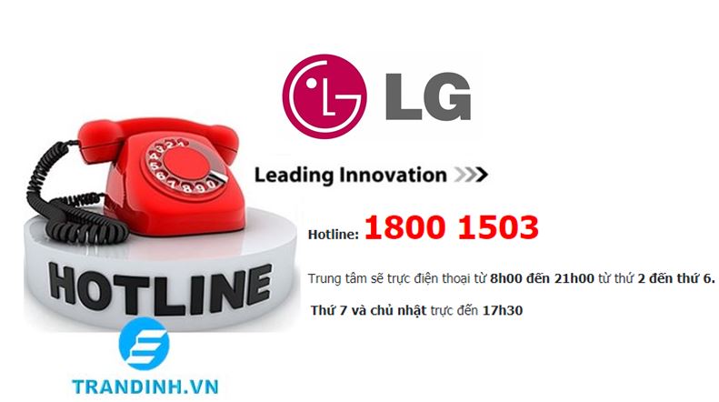 3. Số tổng đài bảo hành tủ lạnh LG | Hotline 
