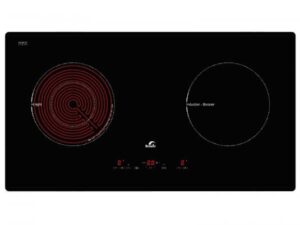 1. Mặt kính bếp điện từ Bauer BE-62SE sử dụng mặt kính Schoot Ceran vát cạnh sản xuất tại Đức