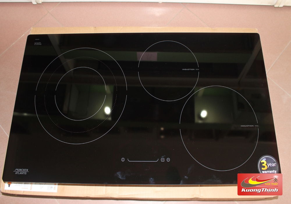 2. Bếp điện từ Munchen GM6318 X thuộc dòng sản phẩm SAPHIR mới, nhập khẩu Đức