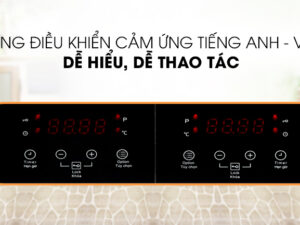 Bếp từ 2 vùng nấu TeKa DS3502-P 4 2. Bảng điều khiển Led thông minh dễ dàng sử dụng.