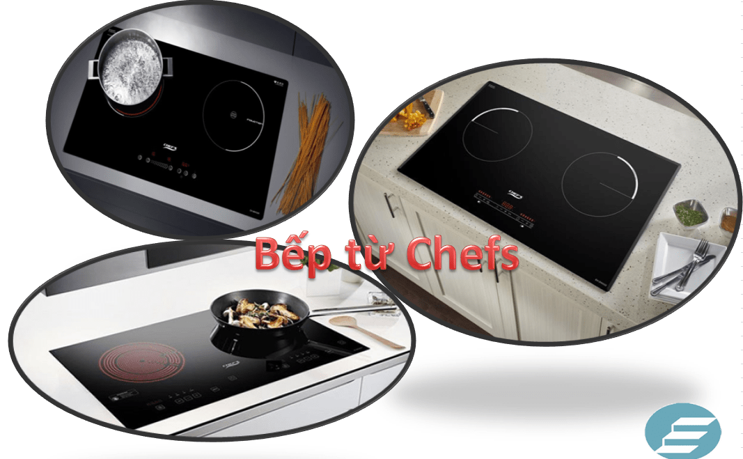 Bếp từ âm nhập khẩu Đức loại nào tốt nhất hiện nay 4 Bếp từ Chefs thương hiệu Đức