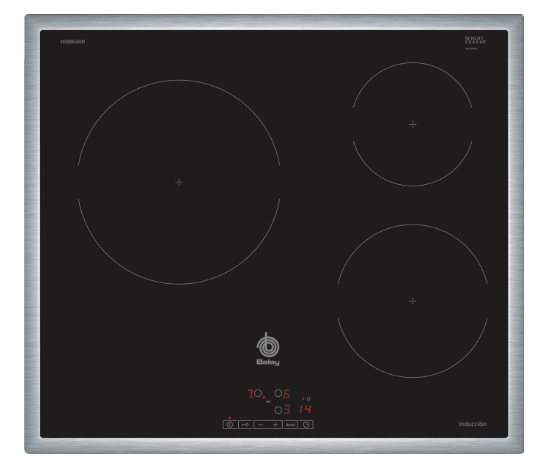 1. Bếp từ Balay 3EB864XR có thiết kế phù hợp với không gian bếp Việt