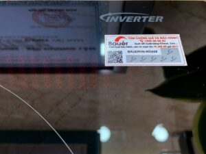 Bếp từ Bauer BE326SI 4 1. Bếp từ Bauer BE326SI sử dụng mặt kính Vitroceramic chống trầy xước cao