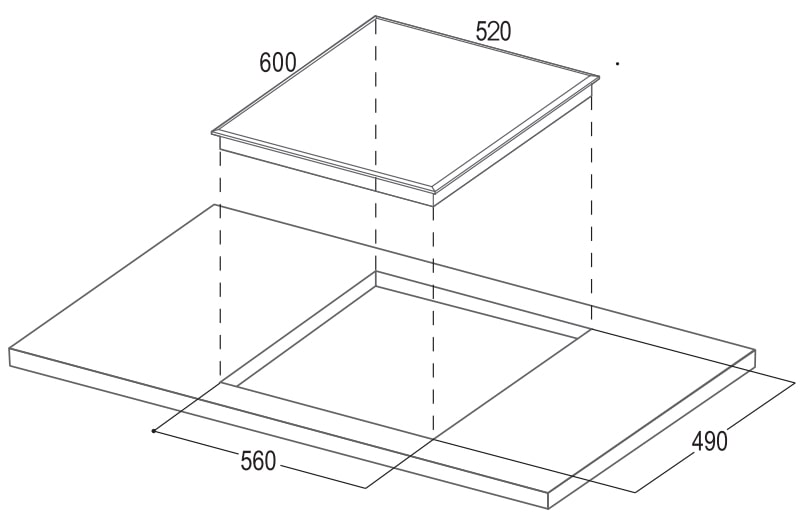 Bếp từ Bauer BEU630GT2E 14 8. Thông số kỹ thuật sản phẩm bếp từ Bauer BEU630GT2E